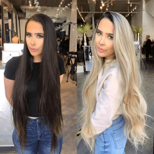 Transform Your Hair From Dark to Ash Blonde Without Damaging Hair