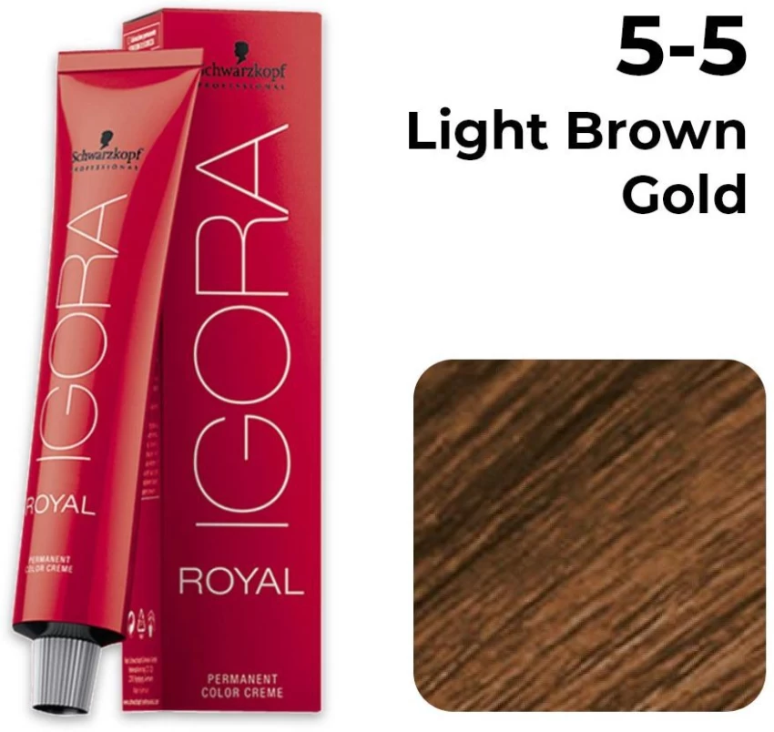 Igora Royal hair colour chart features 10 stunning shades to elevate