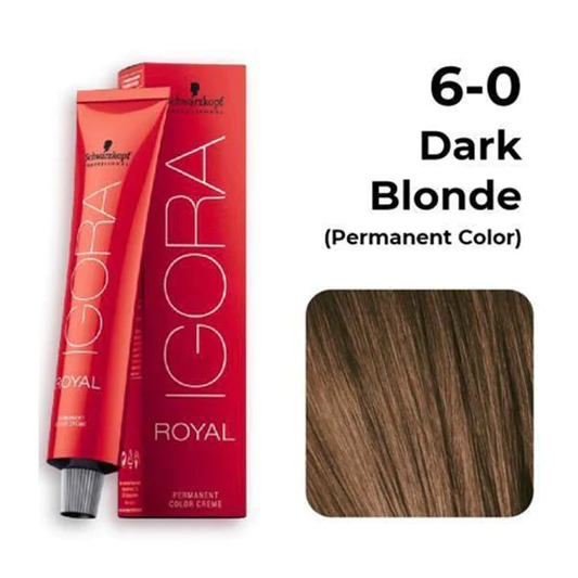 Igora Royal hair colour chart features 10 stunning shades to elevate