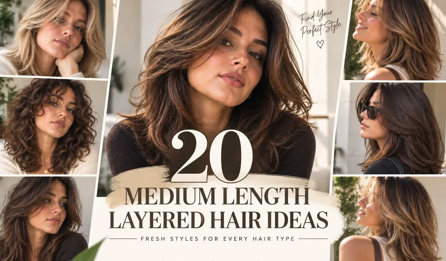 20 Best Medium-Length Layered Haircuts for Women in 2026