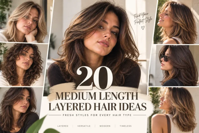 20 Best Medium-Length Layered Haircuts for Women in 2026